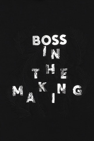 Robe sweat à capuche - Noir - Boss