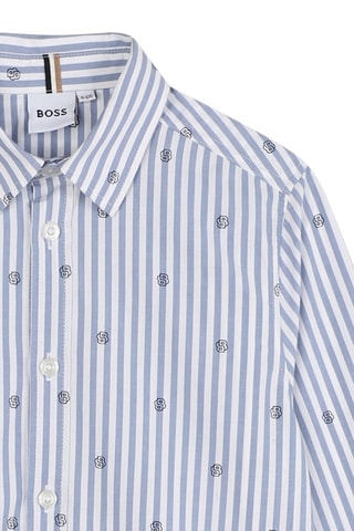 Chemise - Blanc et ciel - Boss