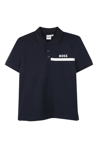 Polo - Bleu marine - Boss