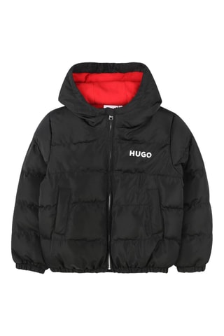 Doudoune à capuche - Noir - Hugo