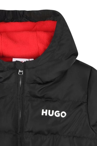 Doudoune à capuche - Noir - Hugo