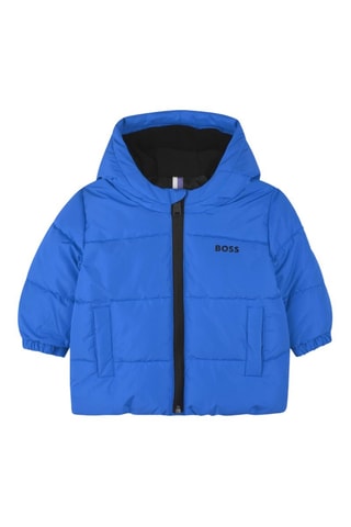 Doudoune à capuche - Bleu cobalt - Boss