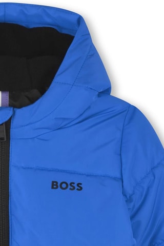 Doudoune à capuche - Bleu cobalt - Boss