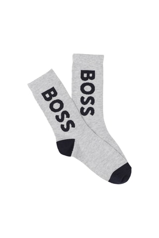 3 paires de chaussettes - Blanc et bordeaux - Boss