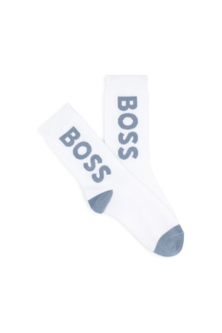3 paires de chaussettes - Bleu roi et blanc - Boss