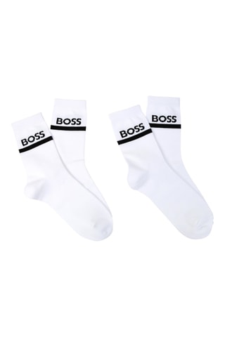2 paires de chaussettes - Blanc - Boss