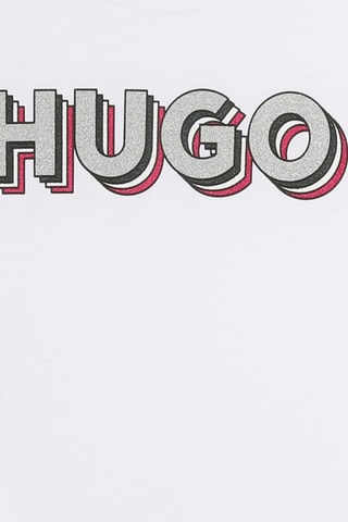 T-shirt en coton biologique - Blanc - Hugo