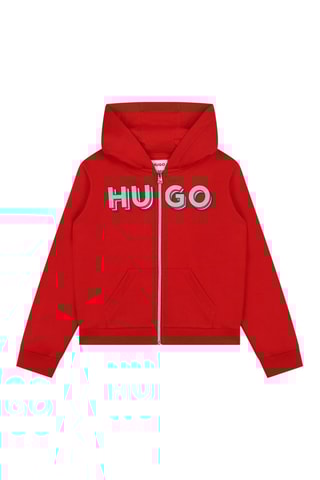 Sweat à capuche - Rouge - Hugo
