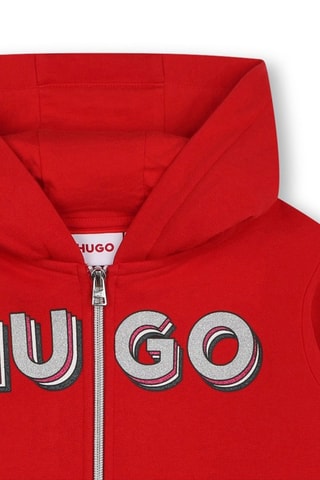 Sweat à capuche - Rouge - Hugo