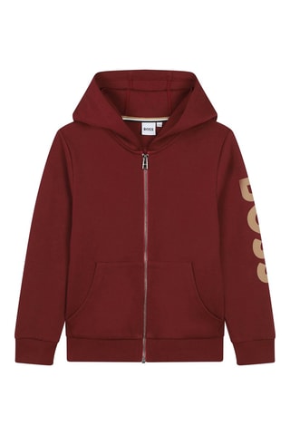 Sweat à capuche - Bordeaux - Boss