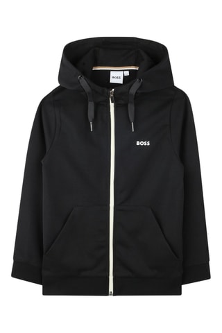 Sweat à capuche - Noir - Boss