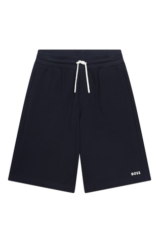 Polo et bermuda - Bleu - Boss