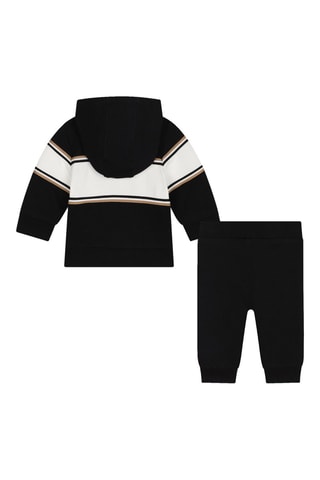 Sweat à capuche et Pantalon en coton biologique - Bleu marine - Boss