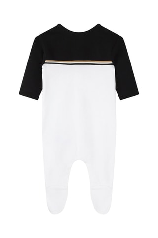 Grenouillère et bonnet - Noir et blanc - Boss