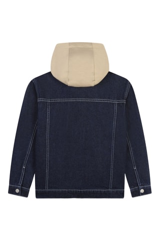 Veste à capuche - Bleu foncé - Hugo