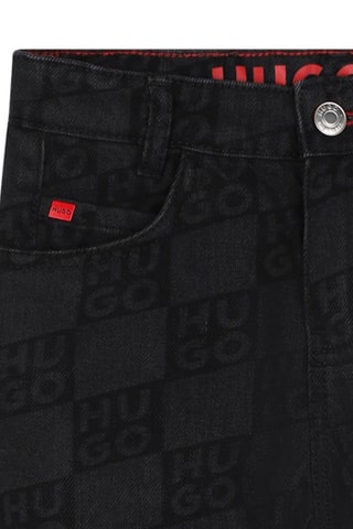 Jean regular - Noir - Hugo