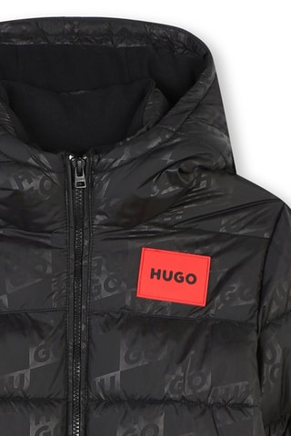 Doudoune à capuche - Noir - Hugo