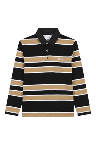 Polo regular - Noir - Boss