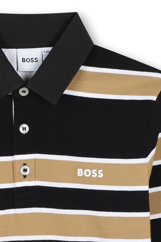 Polo regular - Noir - Boss