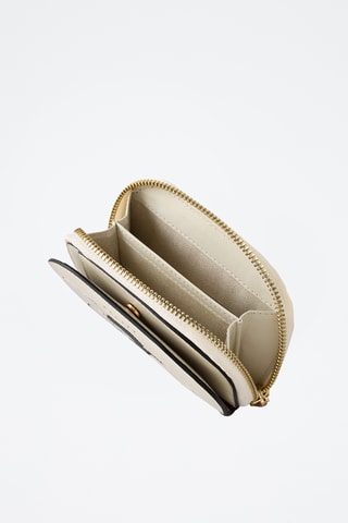 Portefeuille en cuir Liverpool Street 2.0 - Ecru