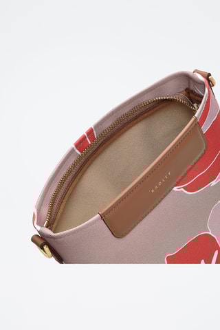 Sac bandoulière en cuir Southwell Gardens - Taupe