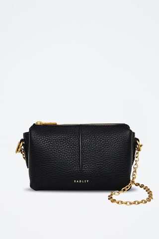 Sac bandoulière en cuir Hillgate Place - Noir