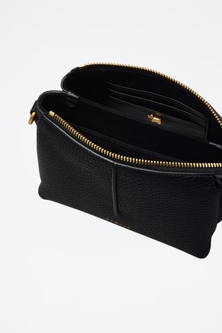Sac bandoulière en cuir Hillgate Place - Noir