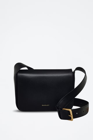 Sac bandoulière en cuir Westwell Lane - Noir