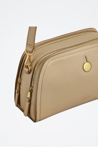 Sac bandoulière en cuir Bathurst Mews - Beige