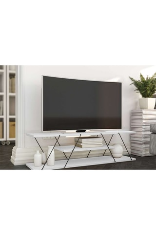 Meuble TV Canaz v2 - 120 x 33 x 33 cm