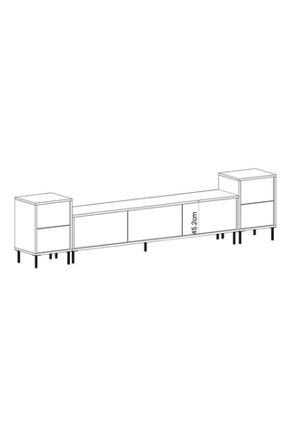 Meuble TV Imaj - 3 pièces