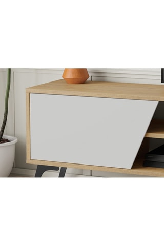 Meuble TV 3 portes Fiona - 180 x 48 x 35,6 cm