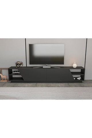 Meuble TV abattant - 240 x 37,1 x 47,4 cm
