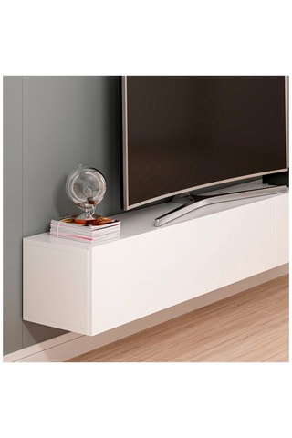 Meuble TV 3 portes - 180 x 30 x 32 cm