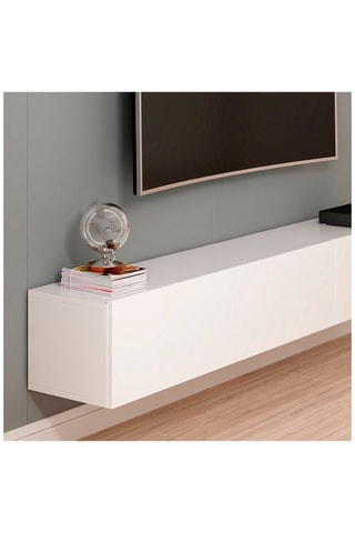 Meuble TV 3 portes - 180 x 30 x 32 cm