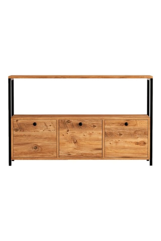 Buffet 3 abattants Nero  - 120 x 75 x 30 cm