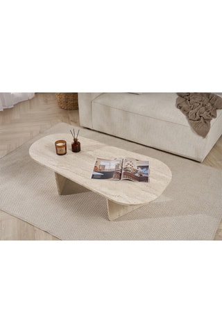 Table basse - 130 x 65 x 38,5 cm