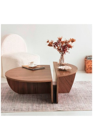 Table basse - 85 x 30 x 35 cm / 90 x 60 x 30 cm