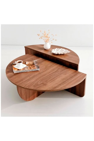 Table basse - 85 x 30 x 35 cm / 90 x 60 x 30 cm