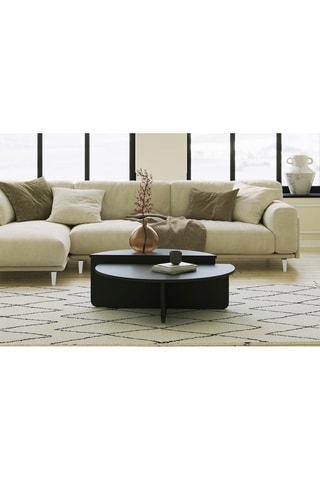 Table basse modulable - 90 x 30 x 60 / 85 x 35 x 30 cm