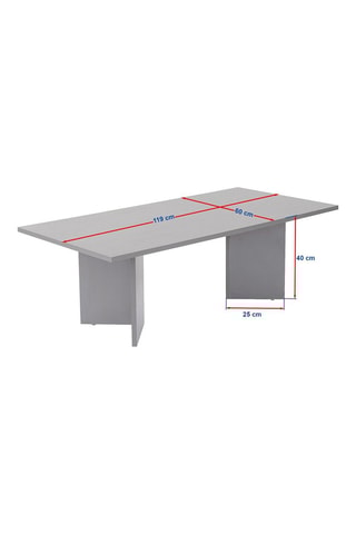 Table basse Sabin - 119 x 40 x 60 cm