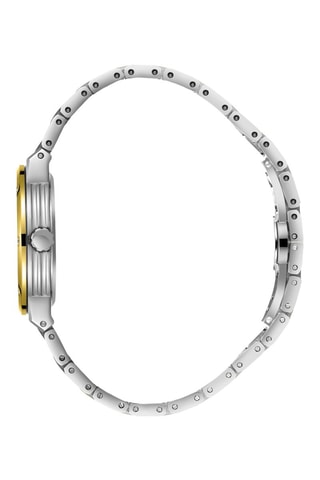 Metalen Quartz Horloge - Zilverkleurig en Goudkleurig