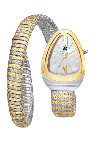 Metalen Quartz Horloge - Zilverkleurig en Goudkleurig