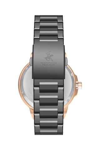 Metalen en Roséverguld Automatisch Quartz - Chronograaf 