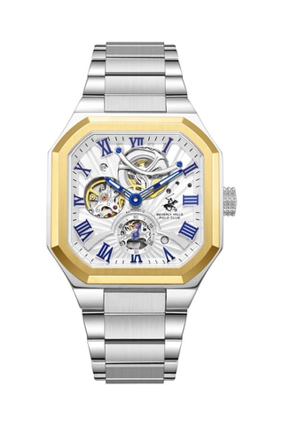 Metalen en Verguld Metalen Automatisch Horloge