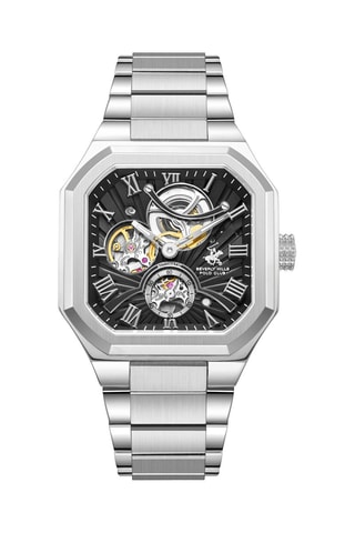 Automatisch Metalen Horloge - Zilverkleurig