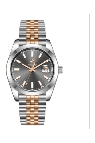 Doublé Roségoud Ion Quartz Horloge