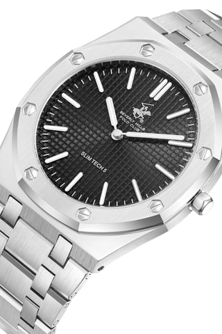 Metalen Quartz Horloge met Keramiek