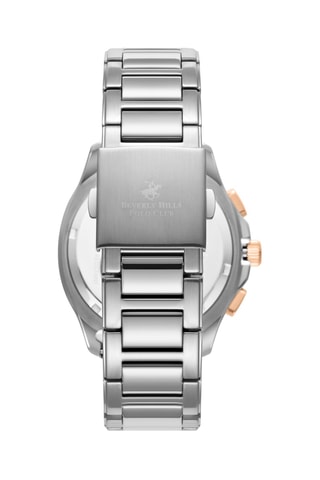 Metalen Quartz Horloge - Zilverkleurig