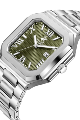 Metalen Quartz Horloge met Keramiek